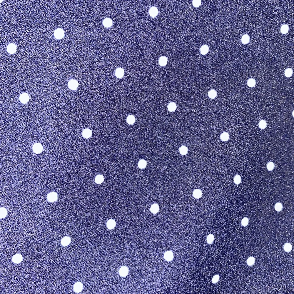 Polka Dot Girls Halter Dress‎ Blue Double Strap A Line Juniors 7/8 Semi Form